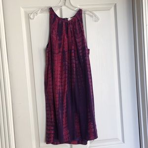 sleeveless snakeskin pattern dress